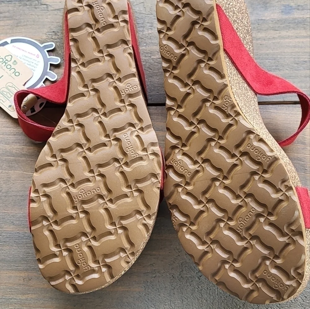 Yokono Leather Suede 2 Strap Sandal Size 9.5